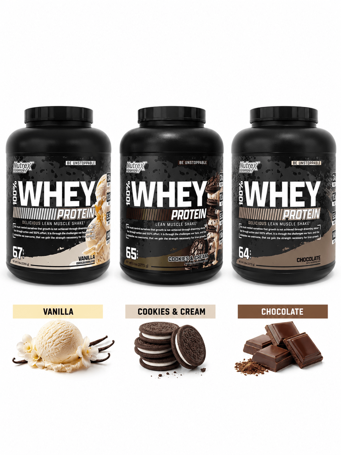Whey Nutrex 5 libras