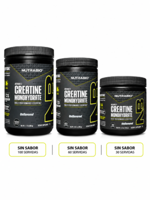 Creatina Nutrabio | 30-60-100 servidas
